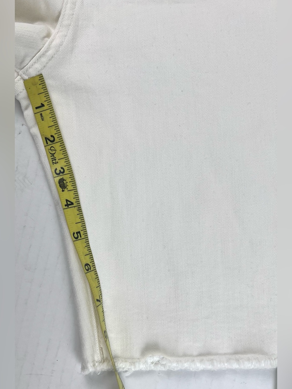 DL 1961 Jerry Bermuda Shorts High Rise Raw Hem - Picture 10 of 11